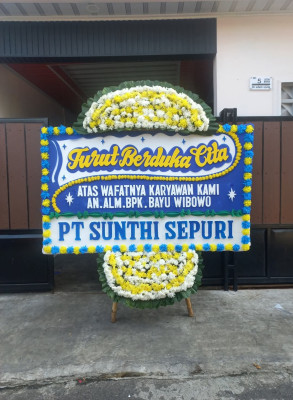 Papan Bunga Duka di Bukik Apik Puhun